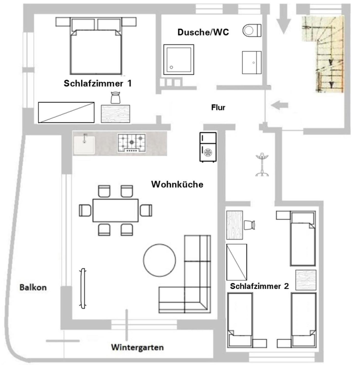 Ferienwohnung "Dream Suite" - Im Coburger Wonderland - Ihr Zuhause Auf Zeit! קובורג מראה חיצוני תמונה